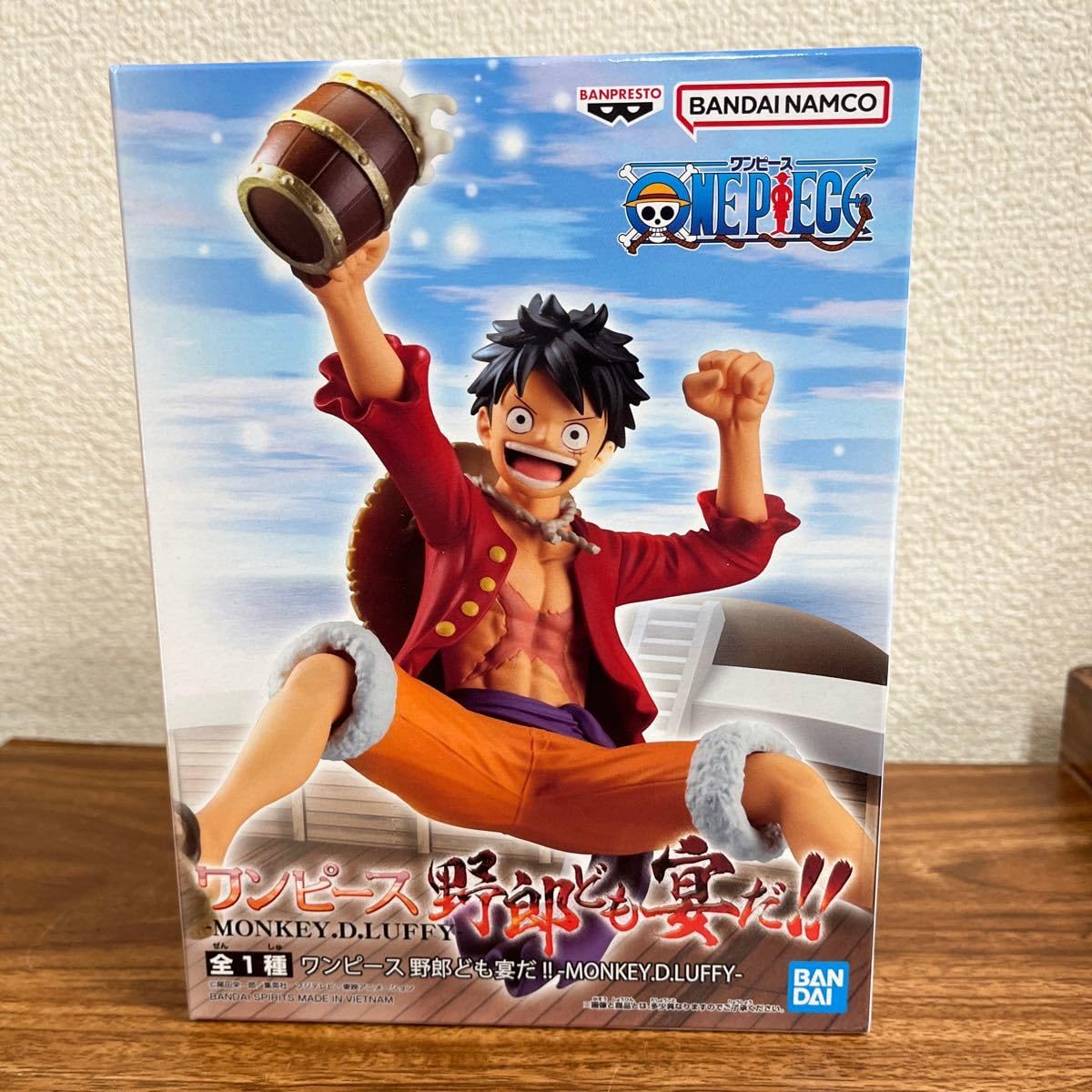 【モーモーファクトリー専用】ワンピース ルフィ海賊団 海賊の宴 S01 ワンピース』麦わらの一味の宴シーンを再現! オプションパーツセットが